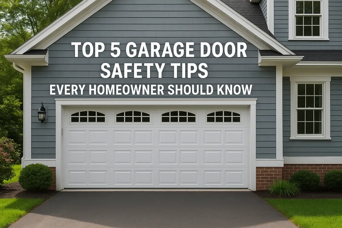 Top 5 Garage Door Safety Tips Every Homeowner Should Know | Roy Garage Door Repair