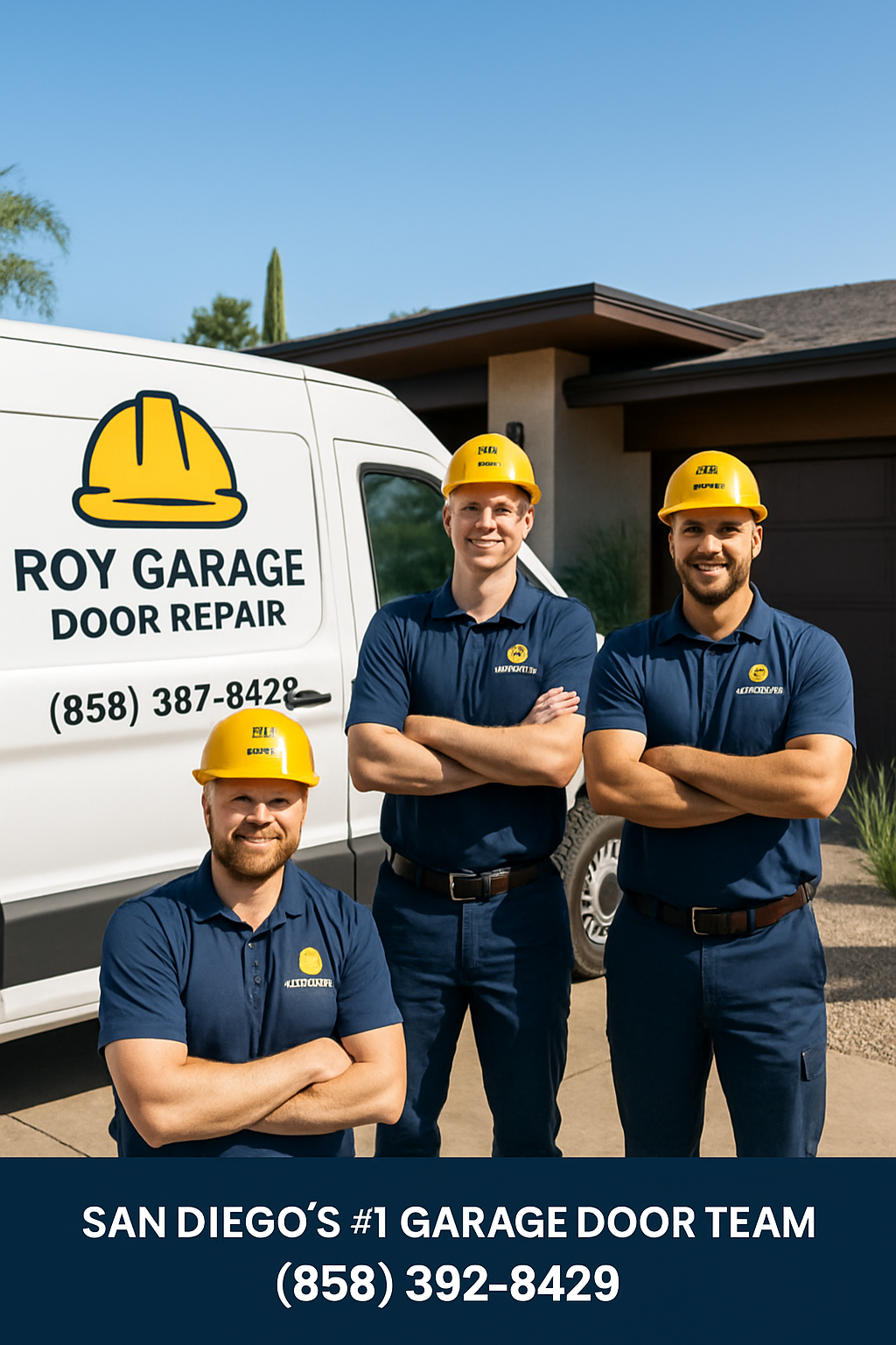 Our professional team at Roy Garage Door Repair